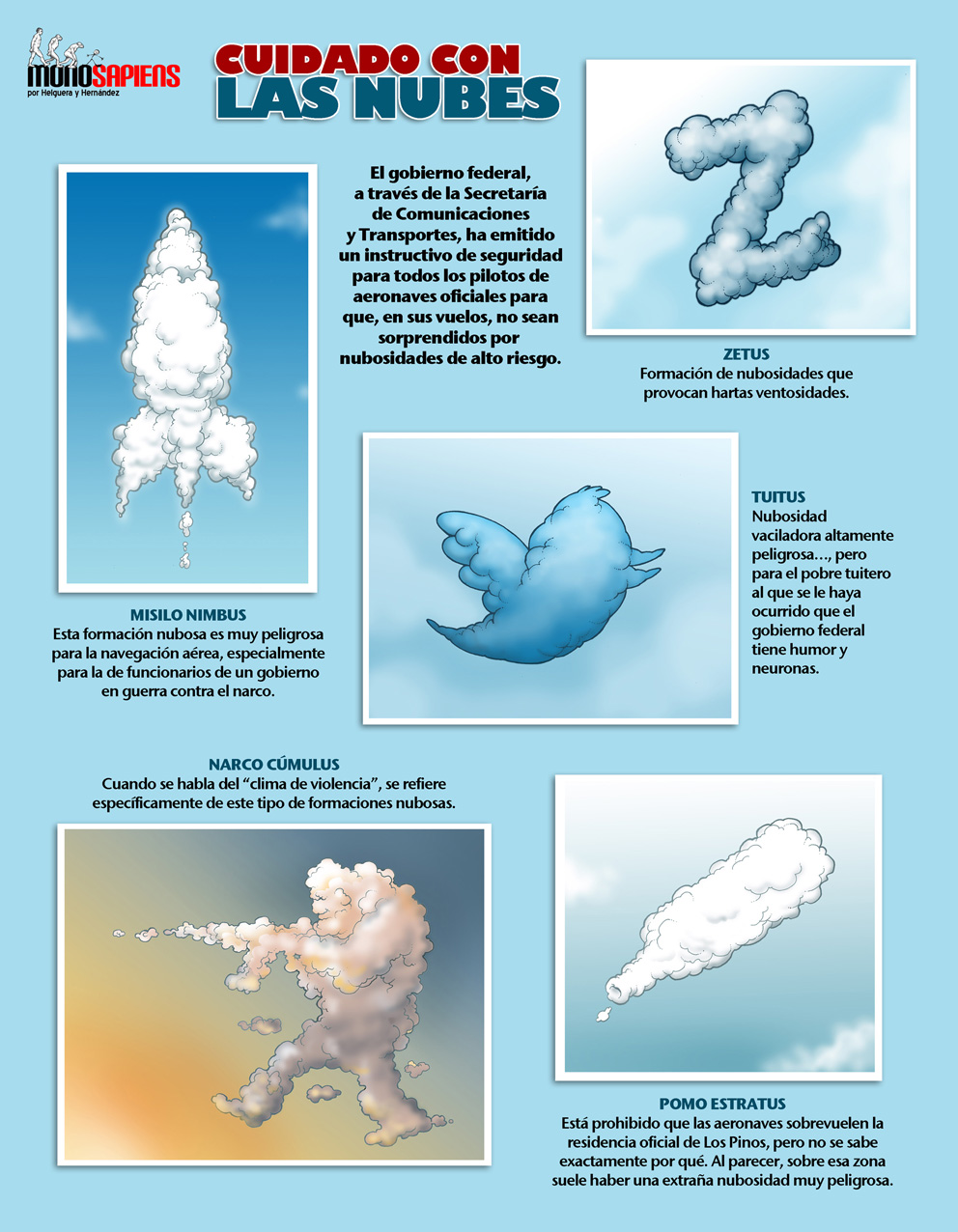 Cuidado con las nubes